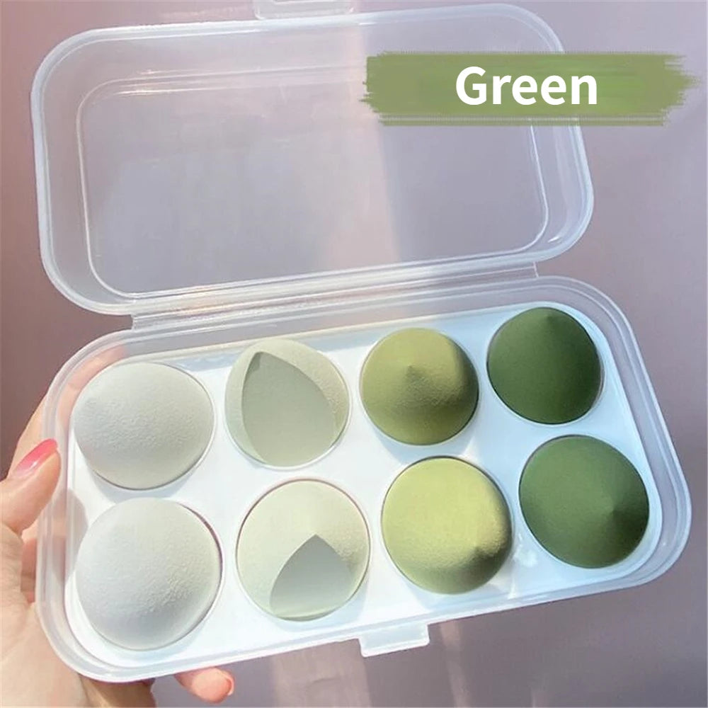 Makeup and face  4pcs/bag Fashion Make up Blender Cosmetic Puff Makeup Sponge