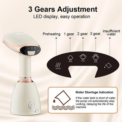 Kitchen  Steam Iron for Clothes Handheld Garment Steamer Portable 1500W Powerful Electric Mini Vertical  Steamer for Home Travel