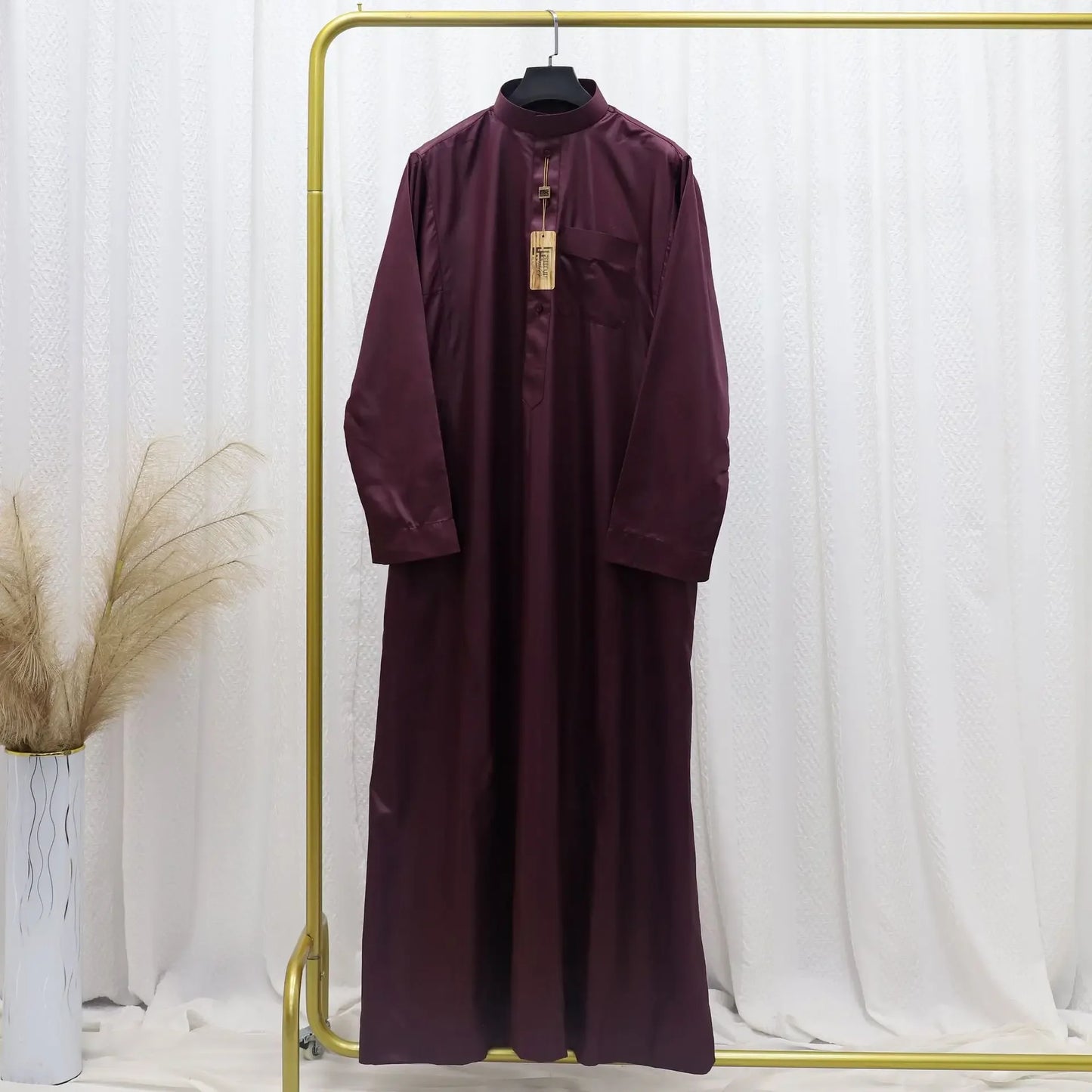 Muslim family   Muslim Eid Men Long Robe Kimono Dishdasha Modest Islamic Dubai Saudi Abayas Prayer Abaya Kaftan Ramadan Morocco Jubba Thobe