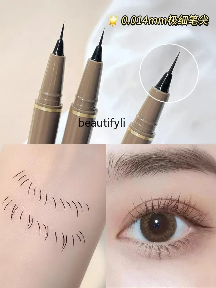 Makeup and face Lower eyelash eyeliner Extremely fine engraving liquid pen Waterproof