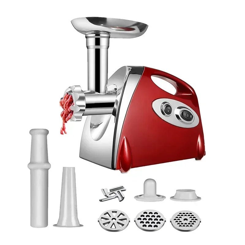 Kitchen  Electric  kitchen Meat Grinder Powerful Max 2800W Heavy Duty Meat Mincer Sausage Grinder Stainless Steel Food Processor Sausage Stuffer