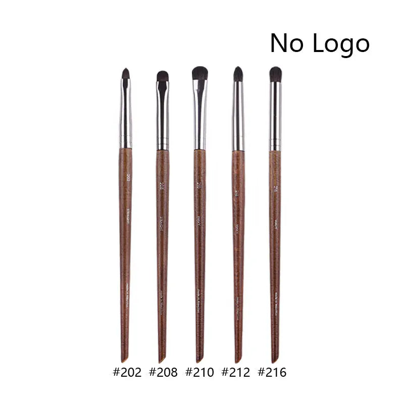 Makeup and face  5pcs/set Natural Wood Eyeshadow Makeup Brushes Eye Detail Make Up