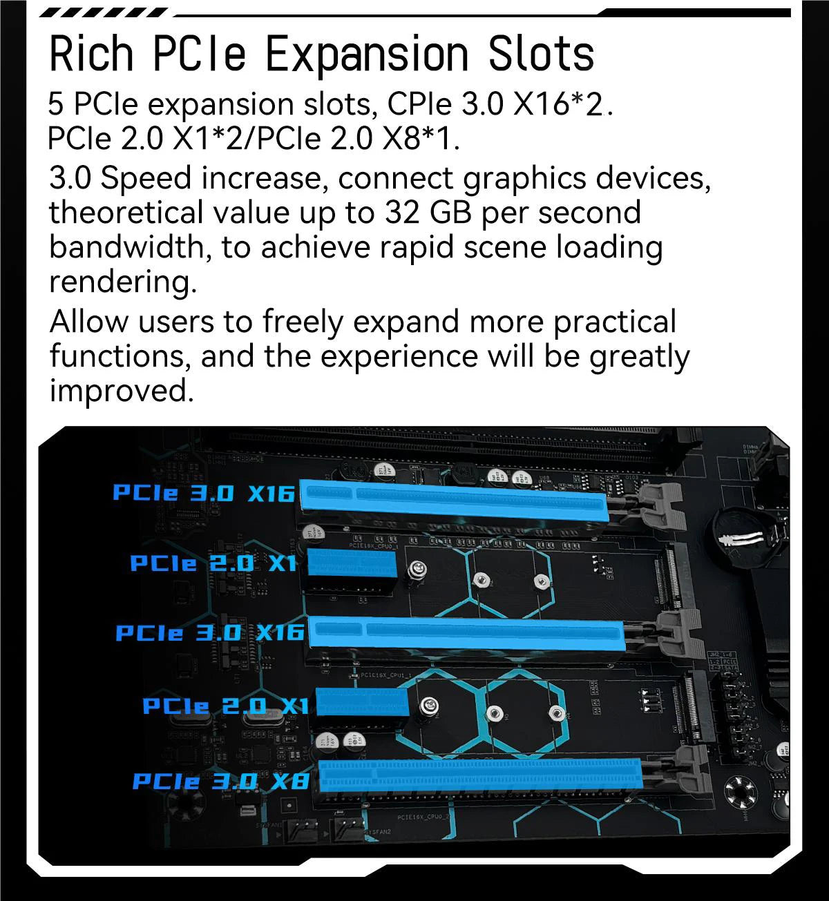 Laptop  MACHINIST X99 Dual CPU Motherboard LGA 2011-3 Support Dual Xeon Processor NVME SATA M.2 Slot 8 DDR4 RAM MAX 256G USB3.0 X99 MD8