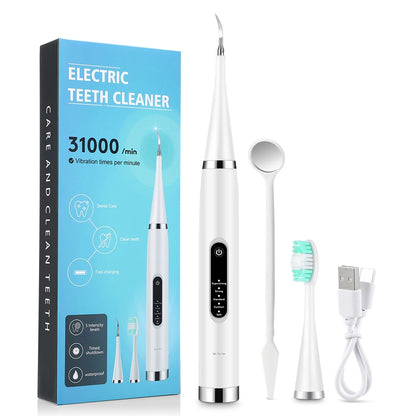 Bathroom  Electric Teeth Whitening Dental Calculus Scaler Plaque Coffee Stain Tartar Removal High Frequency Sonic Toothbrush Teeth Cleaner