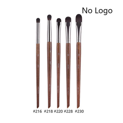 Makeup and face  5pcs/set Natural Wood Eyeshadow Makeup Brushes Eye Detail Make Up