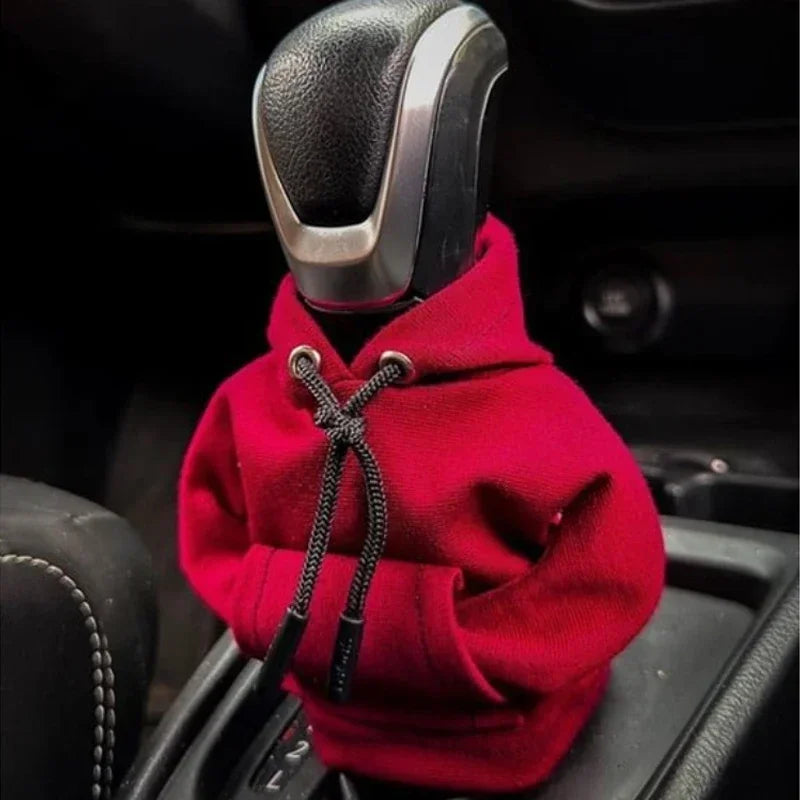 Hoodie Gear Shift Knob Cover – Cute & Cozy Universal Fit/Car