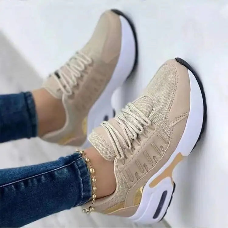 Woman shoes  Sneakers Women Flats Shoes Mesh Sport Shoes Summer Platform Breathable Sneakers Casual Running Shoes Walking Ladies Zapatos