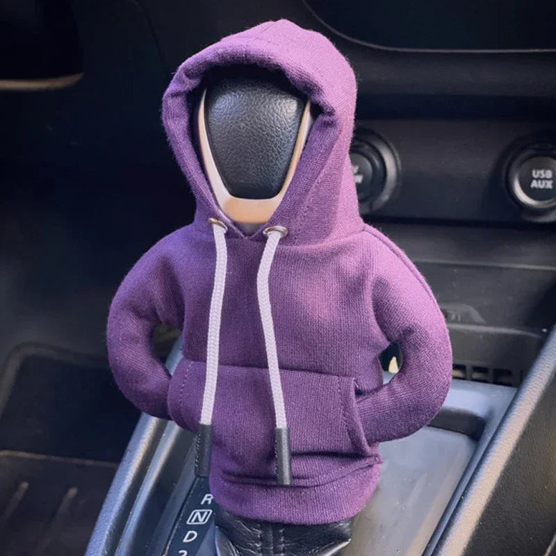 Hoodie Gear Shift Knob Cover – Cute & Cozy Universal Fit/Car