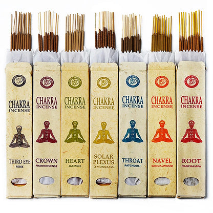 Odds Nepal 7 Chakra Incense Sticks Spiritual Home Fragrance Yoga Meditation Aromatherapy Handmade 7*15 Set