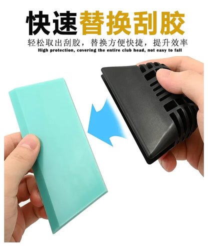 Car   Silicone Scraper for Car Glass Rubber Squeegee Window Tint Tool Glass Water Wiper Mirror Cleaning Water Blade Car Accessories