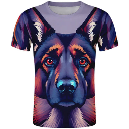 Men clothing  German Shepherd T Shirt