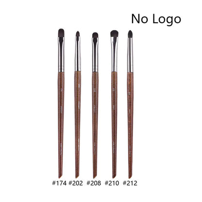 Makeup and face  5pcs/set Natural Wood Eyeshadow Makeup Brushes Eye Detail Make Up