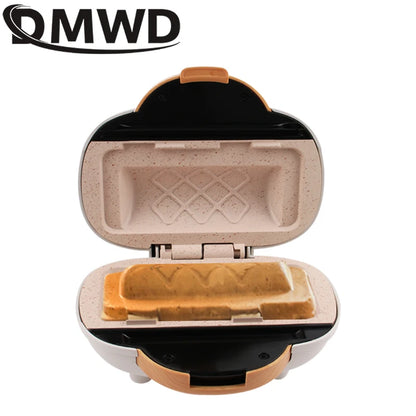 Kitchen Sandwich Breakfast Machine Double-Sided Heating Frying Baking Pan Hot Press Bread Panini Machine Cheese Grill Hot Dog Toaster kitchen perfect