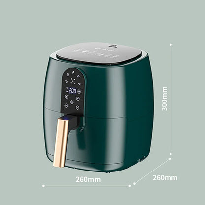 Kitchen 4.5L 6L Smart Electric Air Fryer Large Capacity Automatic Household Multi 360°Baking LED Touchscreen Deep Fryer Without Oil kitchen appliance