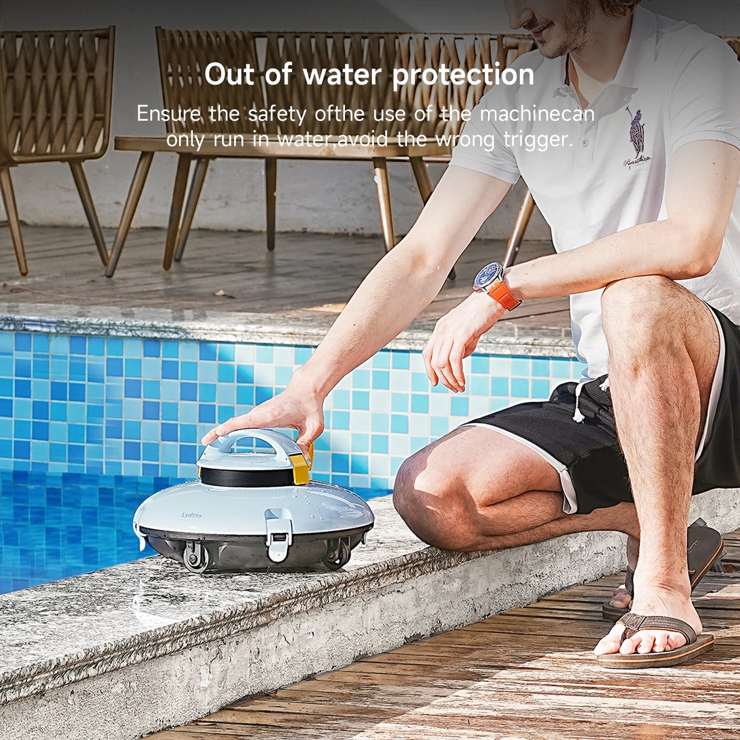 Lydsto P1 Mini Cordless Robotic Pool Cleaner – Dual Motor, IPX8 Waterproof, Automatic Vacuum\ Living Room Decor – Wall Art, Curtains, Clocks, Furniture & More