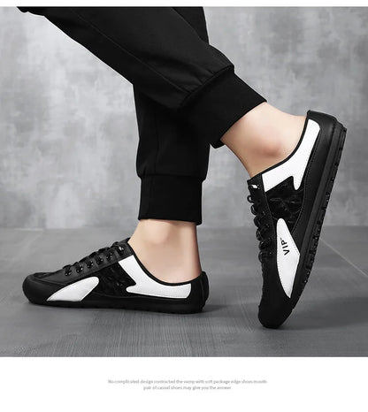 Men shoes Casual Shoes Fashionable Men's Half Slippers Men's Sports Shoes Brand Shoes  Slippers Men  Zapatos De Hombre