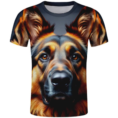 Men clothing  German Shepherd T Shirt