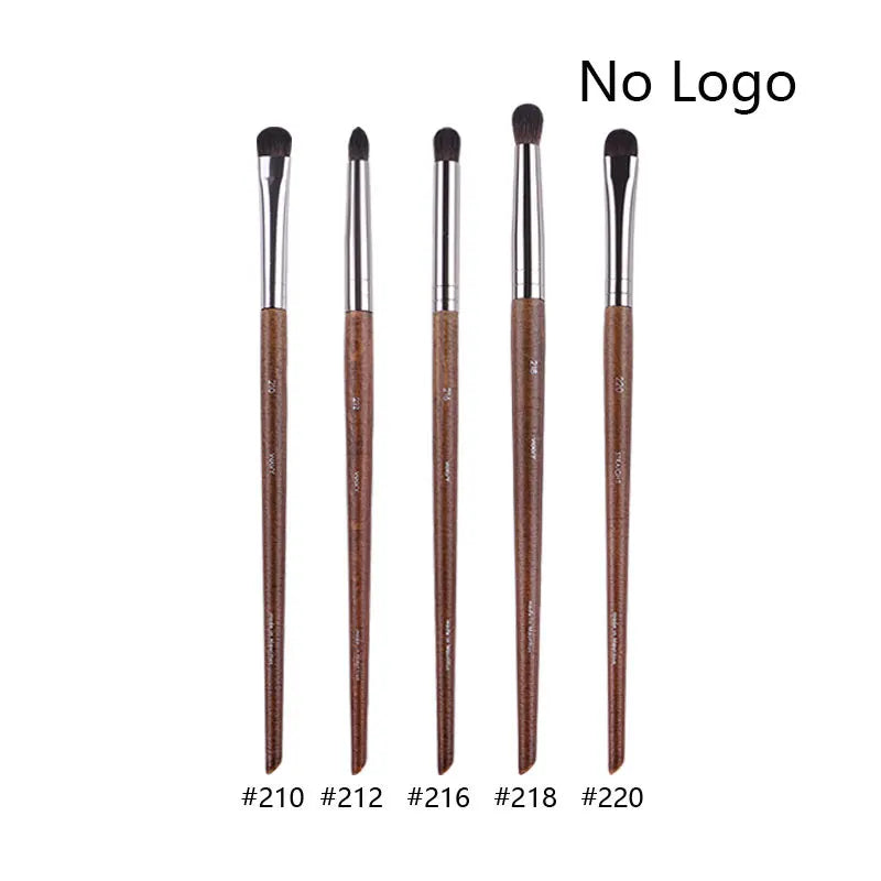 Makeup and face  5pcs/set Natural Wood Eyeshadow Makeup Brushes Eye Detail Make Up