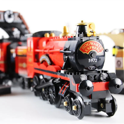 Toys HOT TOY MOC Creative   75955 Creative Building  801pcs Express Train Toys For Children Birthday Gifts Christmas