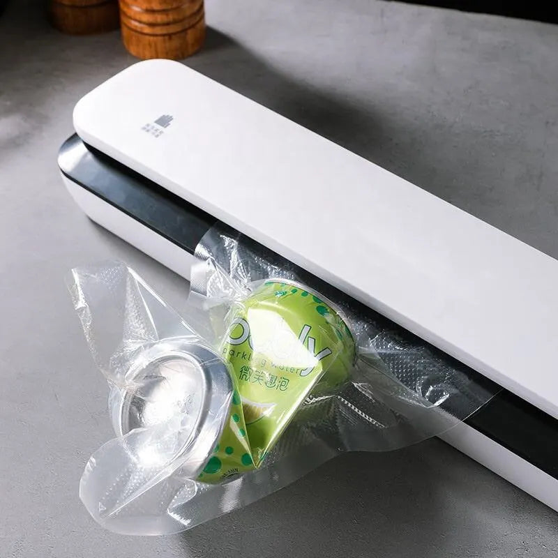 Kitchen  Best Dry Wet Food Vacuum Sealer Packaging Machine 220V Automatic Commercial Household Kitchen Food Vacuum Sealer with 10pcs bags