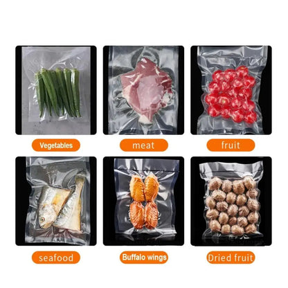 Kitchen  Electric Food Vacuum Sealer Machine And Bags Fast Vacuuming Wet Dry Food Kitchen Household Vacuum Packaging Vaccum Sealing Machine Mini kitchen appliance