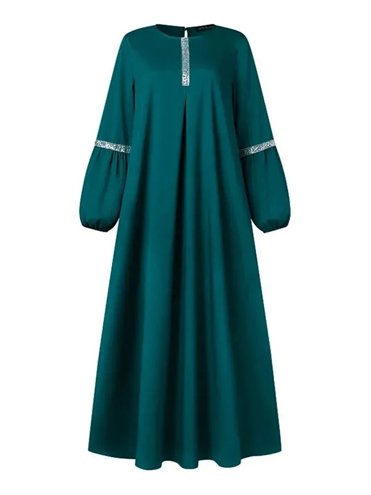 Muslim family - Women’s Casual Loose-Fit Abaya
