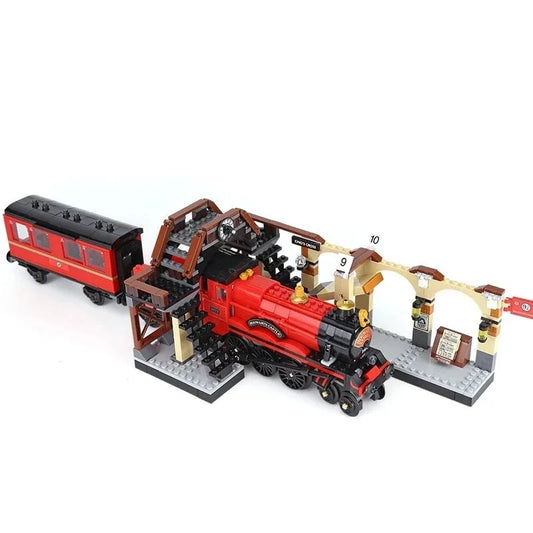 Toys HOT TOY MOC Creative   75955 Creative Building  801pcs Express Train Toys For Children Birthday Gifts Christmas