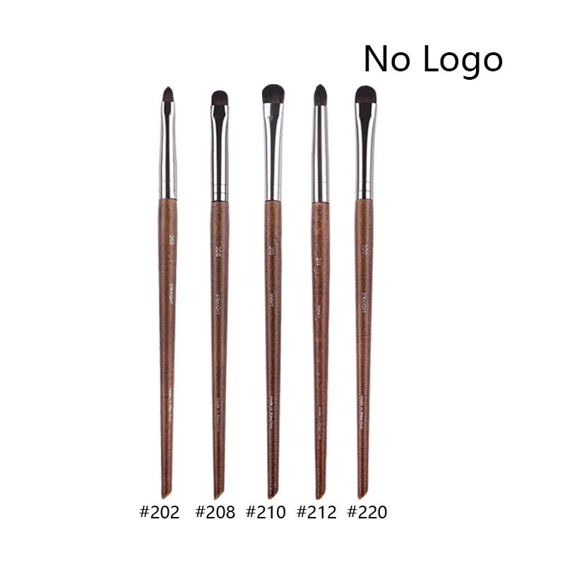 Makeup and face  5pcs/set Natural Wood Eyeshadow Makeup Brushes Eye Detail Make Up