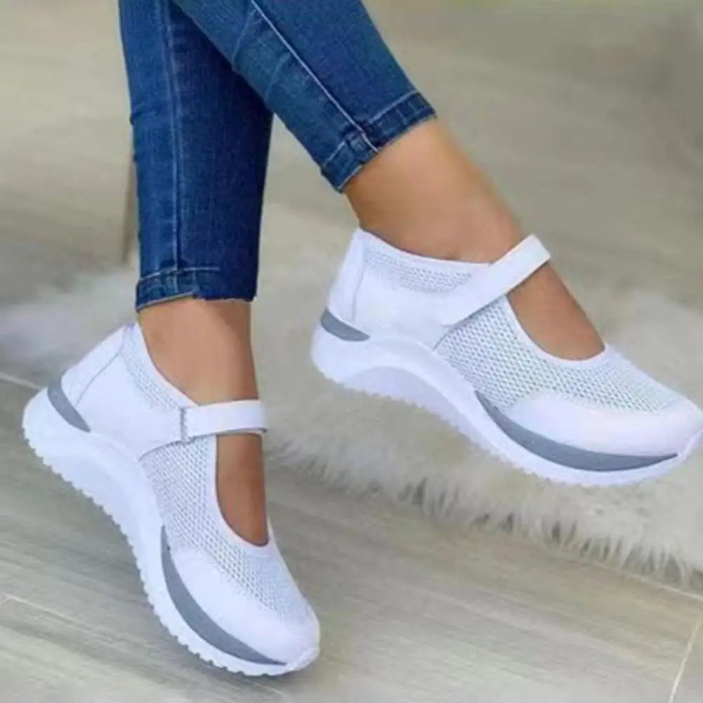 Woman shoes Casual Shoes Women Breathable Mesh Sandals Fashion Brand Summer Women Sandals Platform Vulcanized Shoes Femme New Sneakers