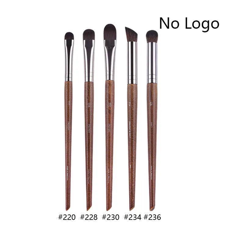 Makeup and face  5pcs/set Natural Wood Eyeshadow Makeup Brushes Eye Detail Make Up