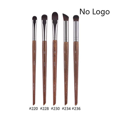 Makeup and face  5pcs/set Natural Wood Eyeshadow Makeup Brushes Eye Detail Make Up