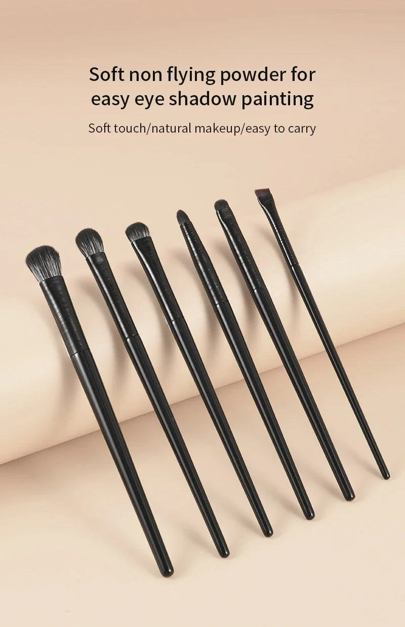 Makeup and face  Natural Eye Makeup Brushes Set Eyeshadow Brush