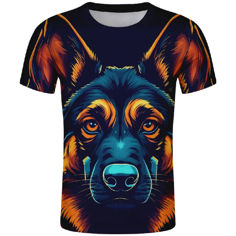 Men clothing  German Shepherd T Shirt