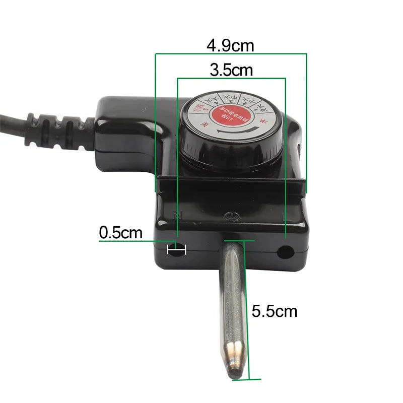 Kitchen  110V 220V 1.5M Power Cable/5 Gear Temperature Control Switch/Coupler Plug 3 In 1 2500W kitchen Hotpot Barbecue Machine Accessories