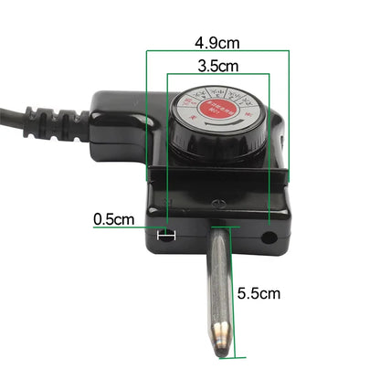 Kitchen  110V 220V 1.5M Power Cable/5 Gear Temperature Control Switch/Coupler Plug 3 In 1 2500W kitchen Hotpot Barbecue Machine Accessories