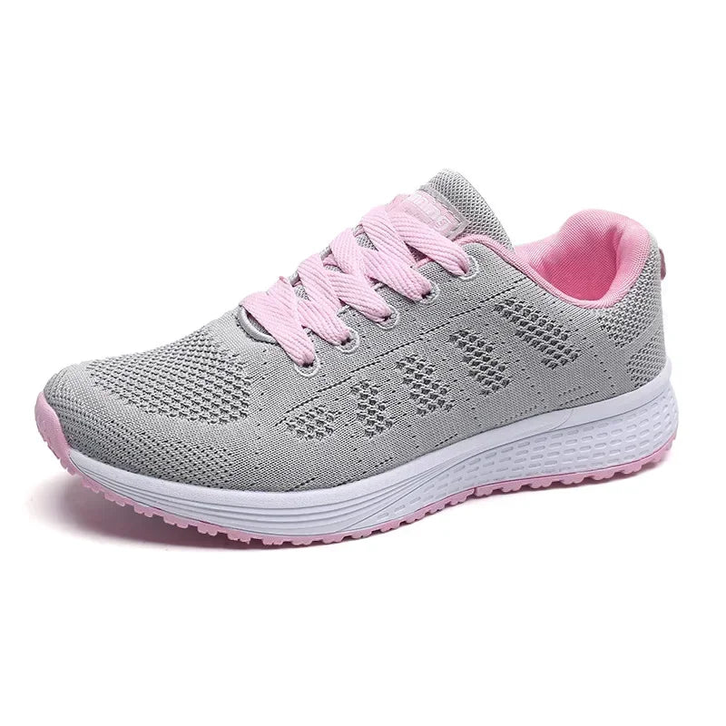 Woman shoes  New Fashion Breathable Women Casual Shoes Walking Mesh Flat Shoes Female White Women's Sneakers Tenis Feminino Female Shoes