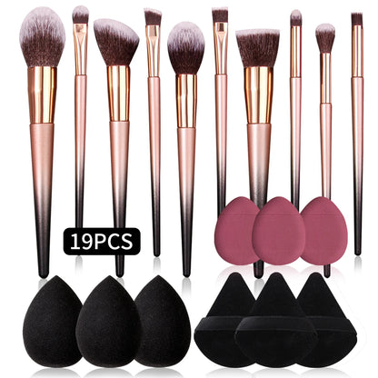 Makeup and face  Gradation Makeup Brush Set Soft Fluffy Cosmetic