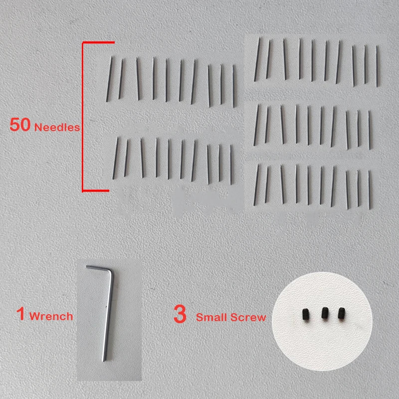 Style & Shine Hair  20/30/50 PCS Needles And Small Screw For Dreadlocks Maker Machine Needles And Accessories For Dreadlocks Maker Machine