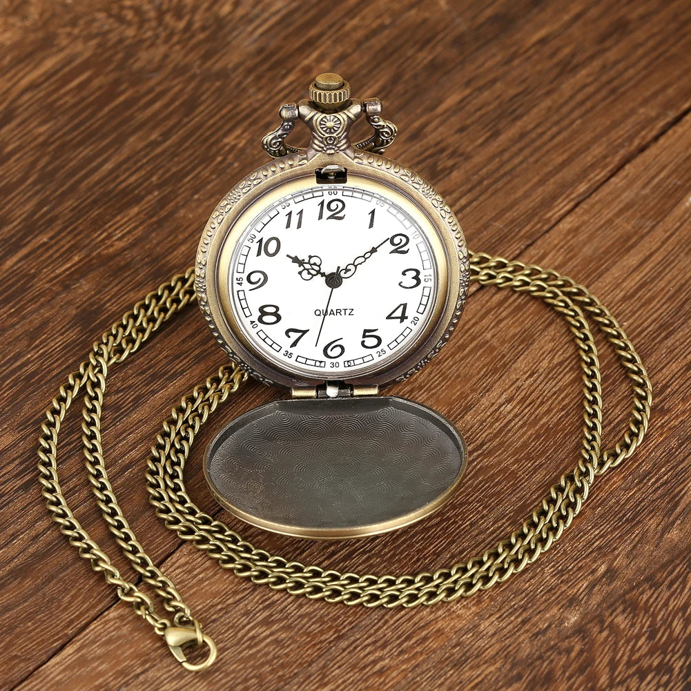 Jewellery   Steampunk U.S.S Constitution 1797-1997 Quartz Pocket Watch Sailing Canvas Boat Necklace Pendant Bronze Pocket Timepiece Gift