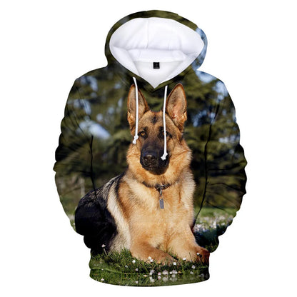 Men clothing  German Shepherd Hoodie