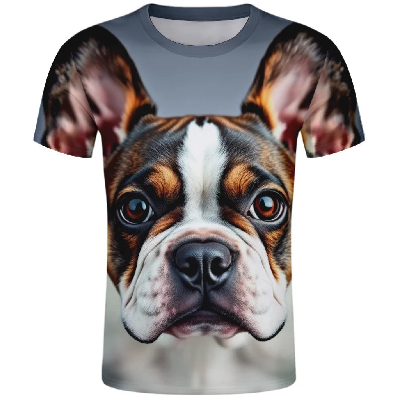 Men clothing  French Bulldog T Shirt