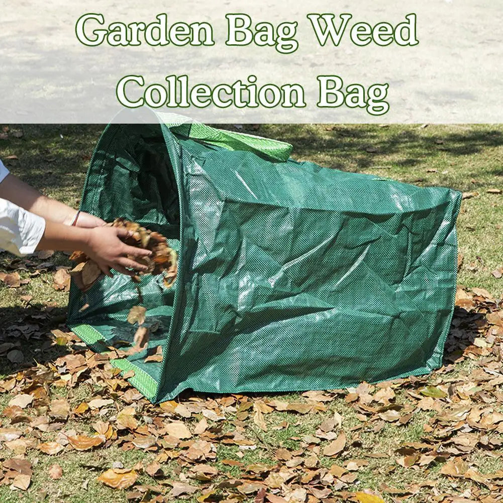 Outdoor   outdoor Bag Garden Garden Leaves Flowers Bin Leaf Bag Garbage Simple Leaf Handbag Bag Bag Collection O5A5