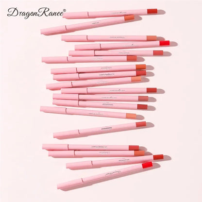 Makeup and face Lip Liner Pen Waterproof Matte 12 Color Outline Lip Shape Lip Plumper Lipstick Pencil Lasting Non-fading Velvet Lip-Liner Makeup