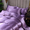 Toys 3/4pcs Luxury Rayon Satin Bedding Set Duvet Cover Set Single Double King Size Bedding Kit 2pcs/3pcs/4pcs Bed Cover Bed Linen Set