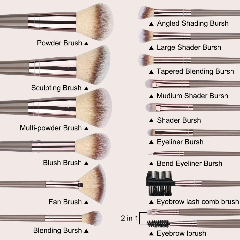 Makeup and face