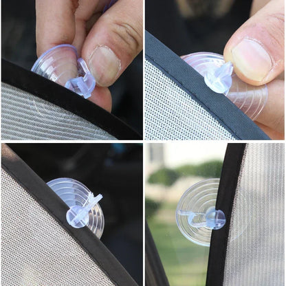 Car   2PCS Magnetic Car Sun Shade UV Protection Car Curtain Baby Car Window Sunshade Side Window Mesh Sun Visor Summer Protection Film