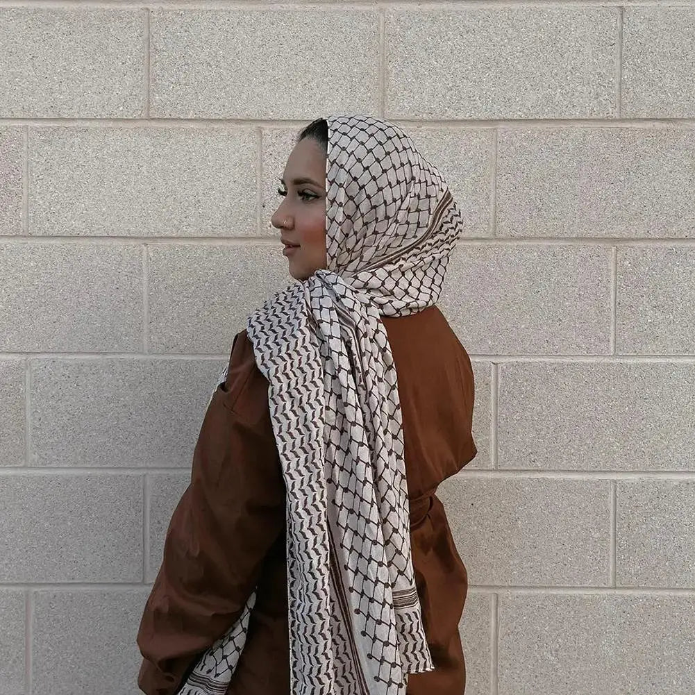 Muslim family - Muslim Women’s Cotton Kuffiyeh Hijab