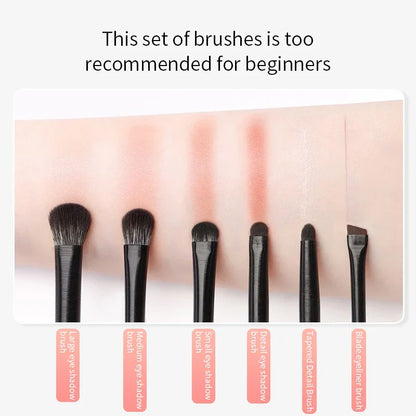 Makeup and face  Natural Eye Makeup Brushes Set Eyeshadow Brush