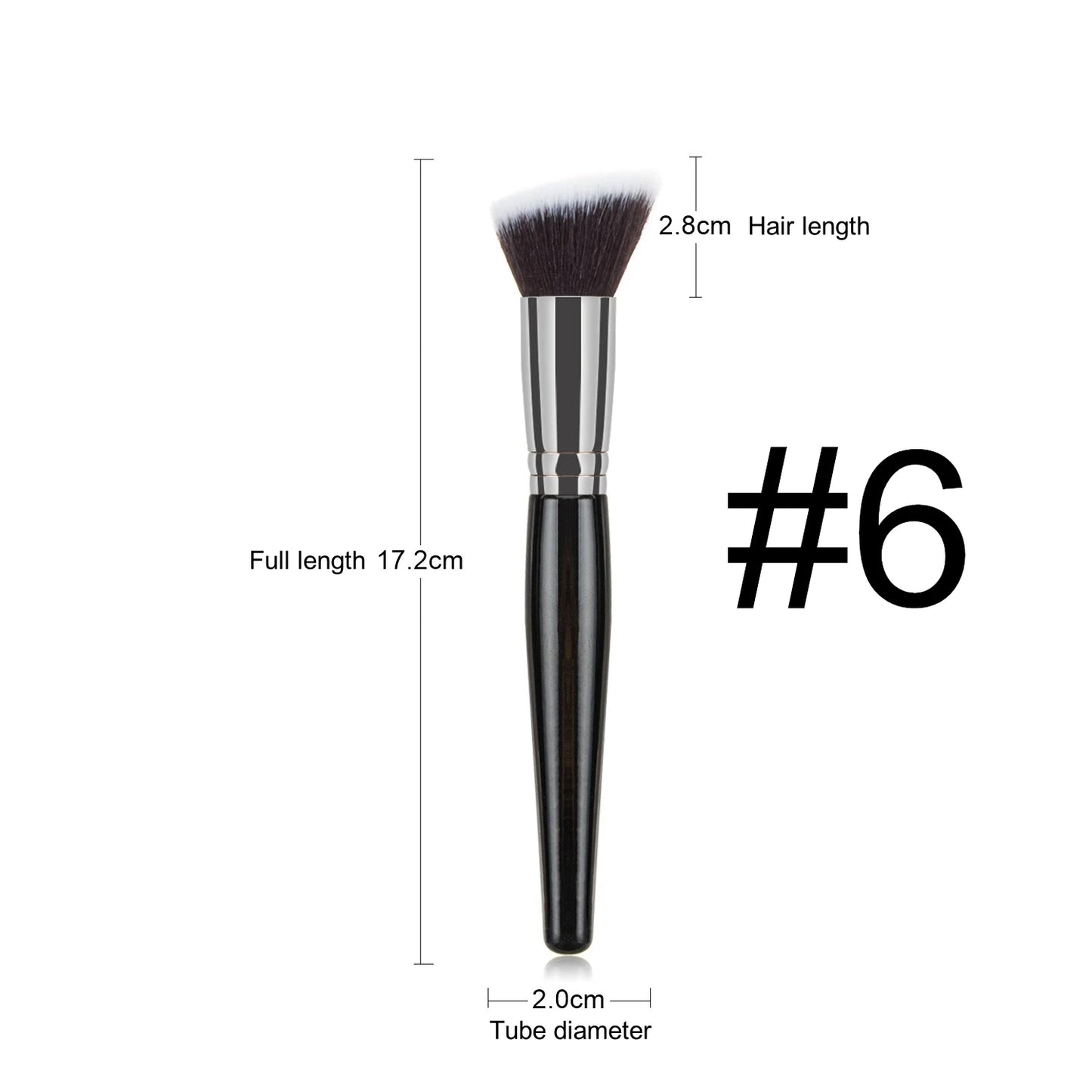 Makeup and face  Large Makeup Brushes High Quality Black Cosmetic Foundation Powder Blush