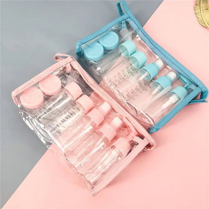 Makeup and face  10 pc/Set Travel Mini Makeup Cosmetic Face Cream Bottles